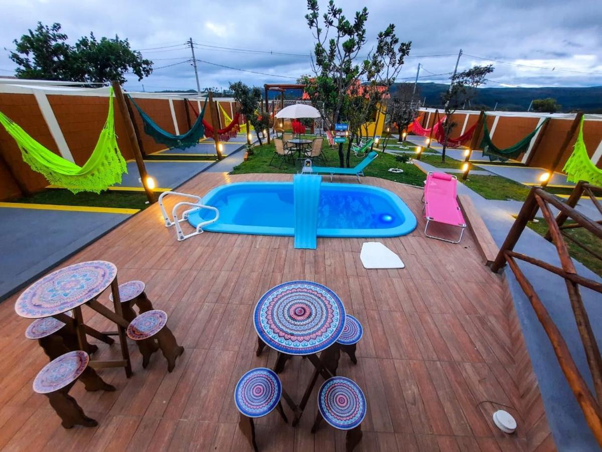 Camping Reino De Andalasia Alto Paraíso de Goiás Dış mekan fotoğraf