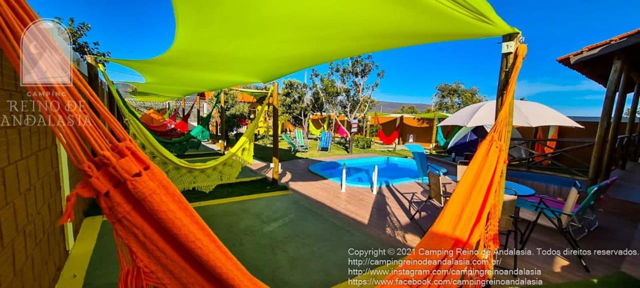 Camping Reino De Andalasia Alto Paraíso de Goiás Dış mekan fotoğraf