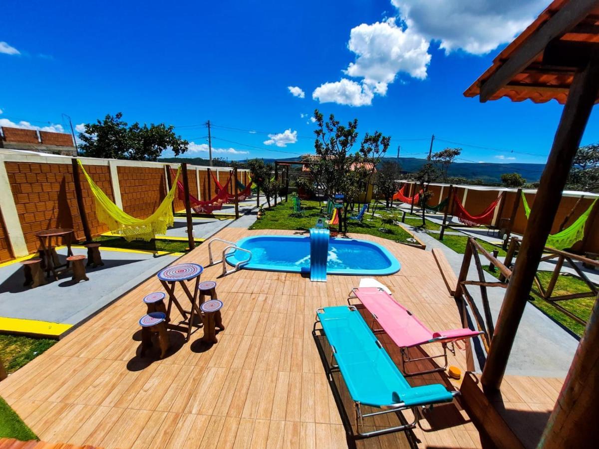 Camping Reino De Andalasia Alto Paraíso de Goiás Dış mekan fotoğraf
