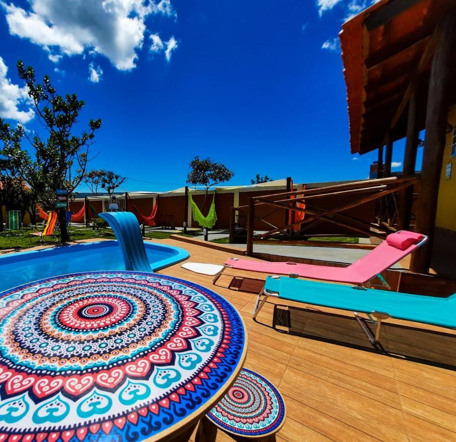 Camping Reino De Andalasia Alto Paraíso de Goiás Dış mekan fotoğraf