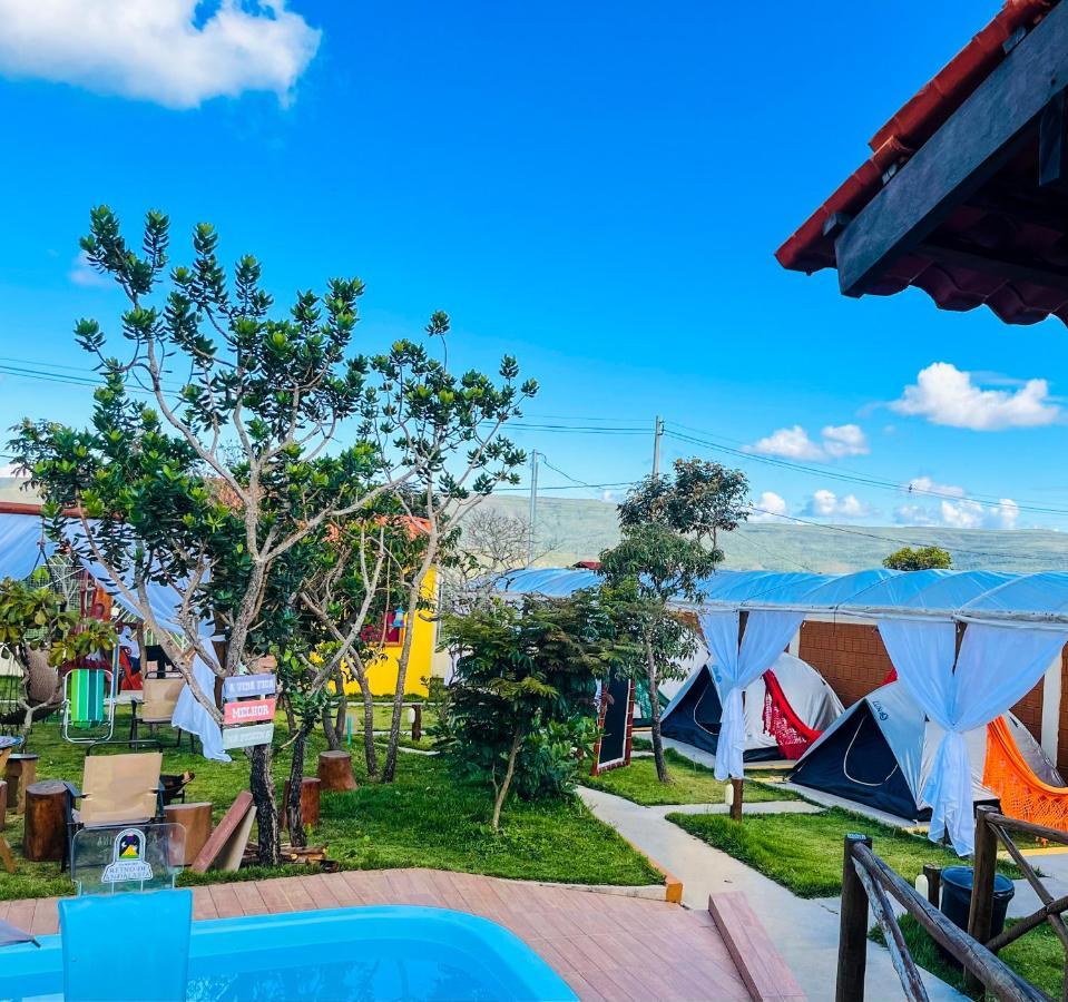 Camping Reino De Andalasia Alto Paraíso de Goiás Dış mekan fotoğraf