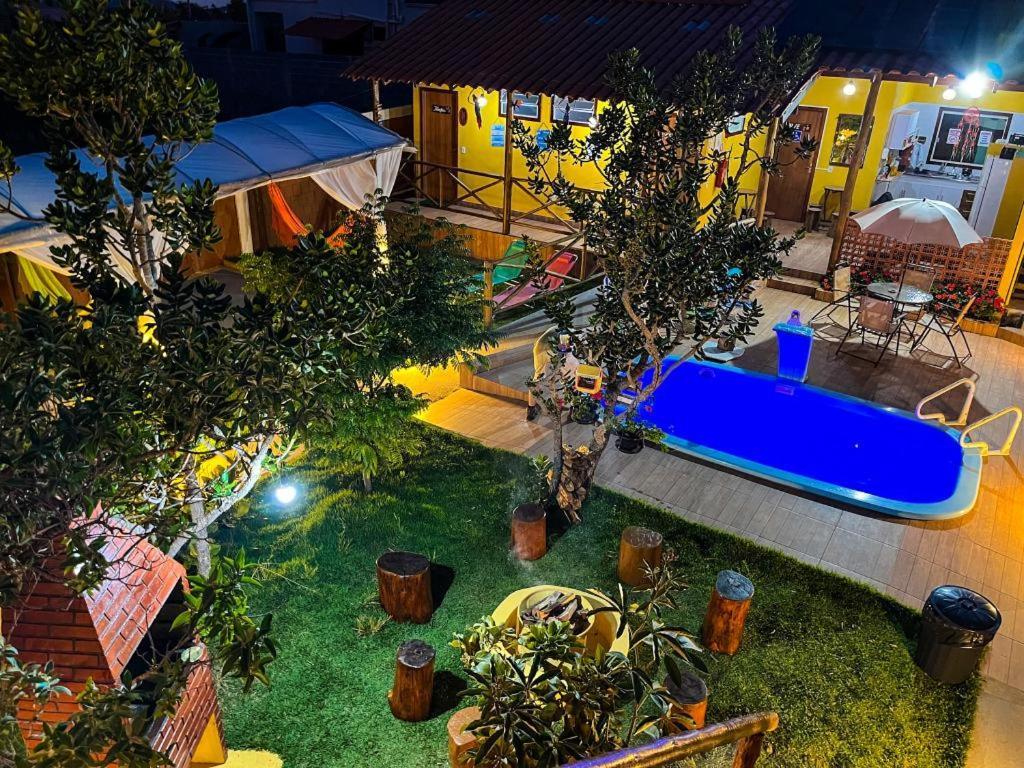 Camping Reino De Andalasia Alto Paraíso de Goiás Dış mekan fotoğraf