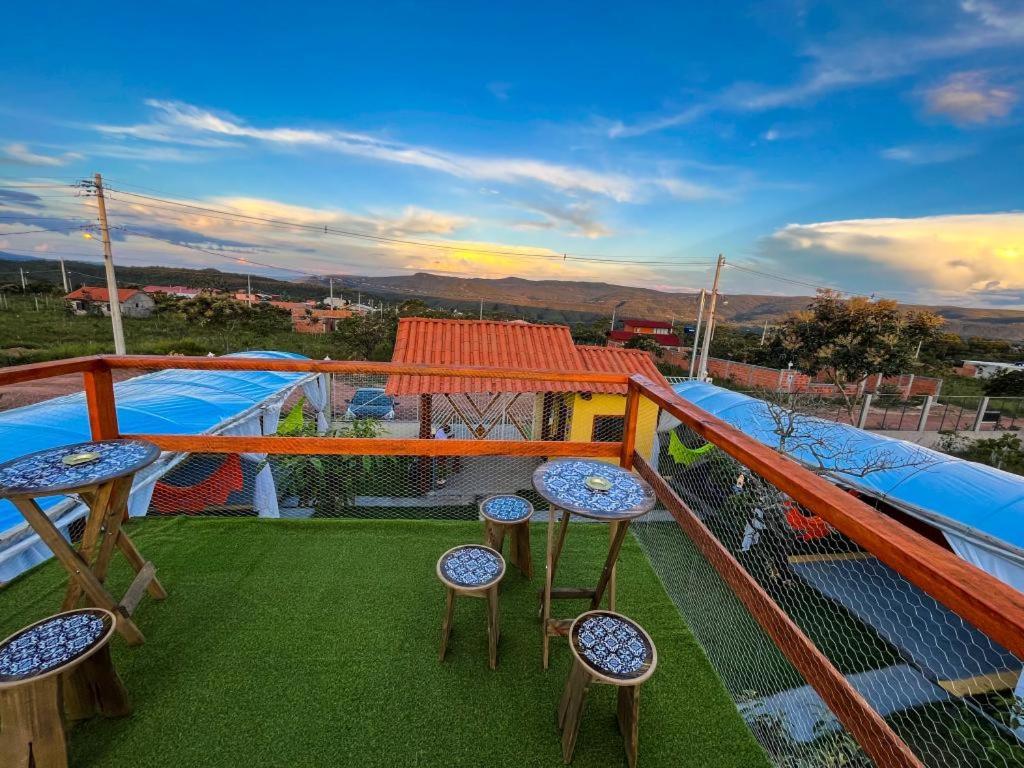 Camping Reino De Andalasia Alto Paraíso de Goiás Dış mekan fotoğraf