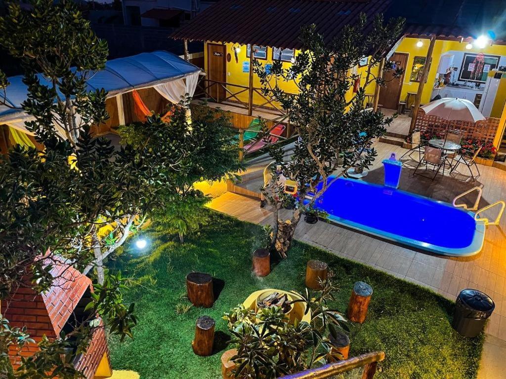 Camping Reino De Andalasia Alto Paraíso de Goiás Dış mekan fotoğraf
